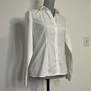 Pimkie White Slim Fit Button-Down Shirt – Size 36 (EU)